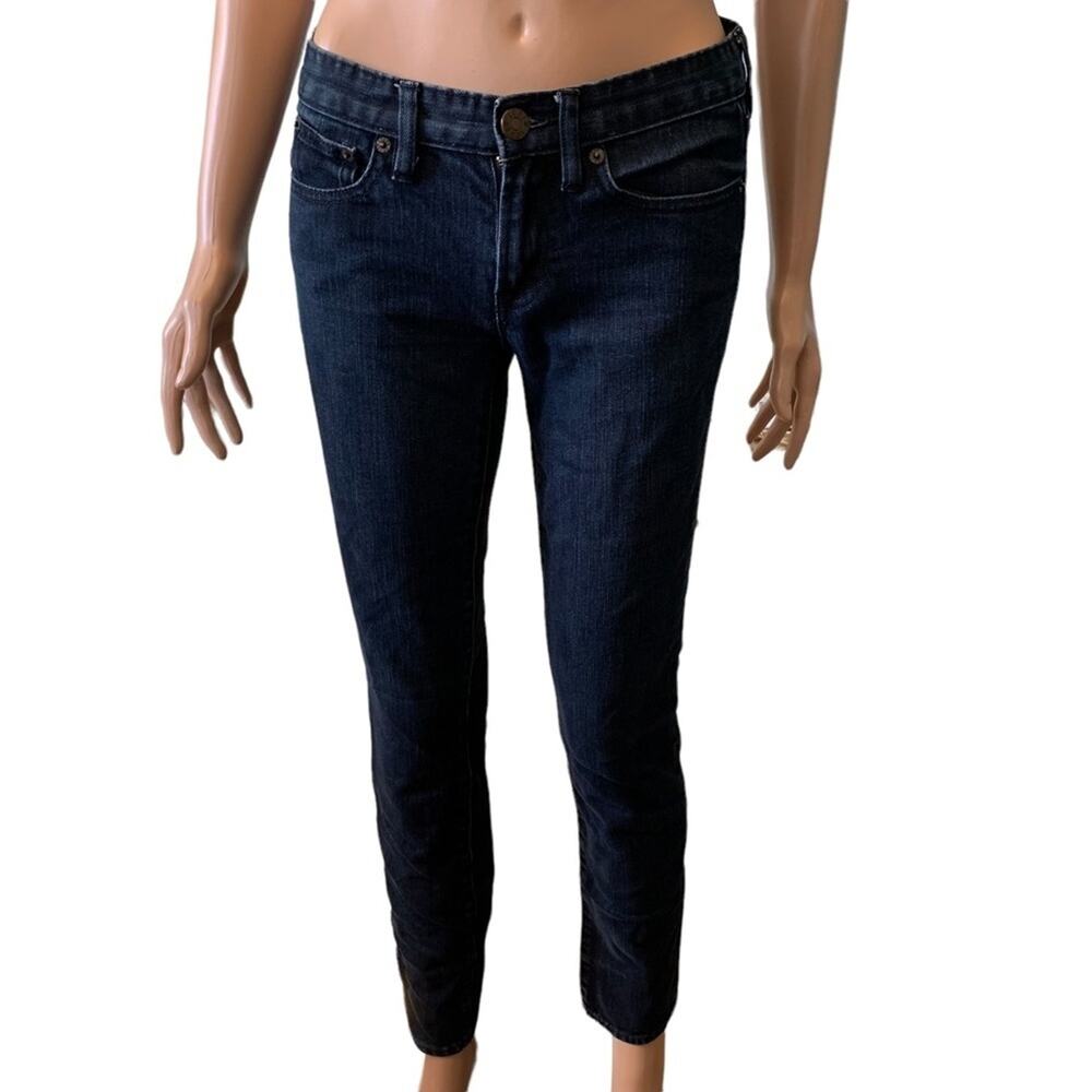 J. Crew Low Rise Stretch Skinny Jeans 26 Western Coastal Cowgirl Ranch Core